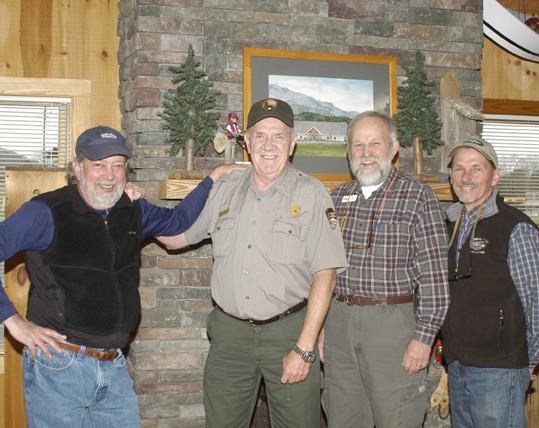 Byron Begley, Steve Moore, Bill Bolinger and Mike Bryant